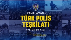 Cumhurbaşkanı Erdoğan, Türk Polis Teşkilatının 179. kuruluş yıl dönümünü kutladı